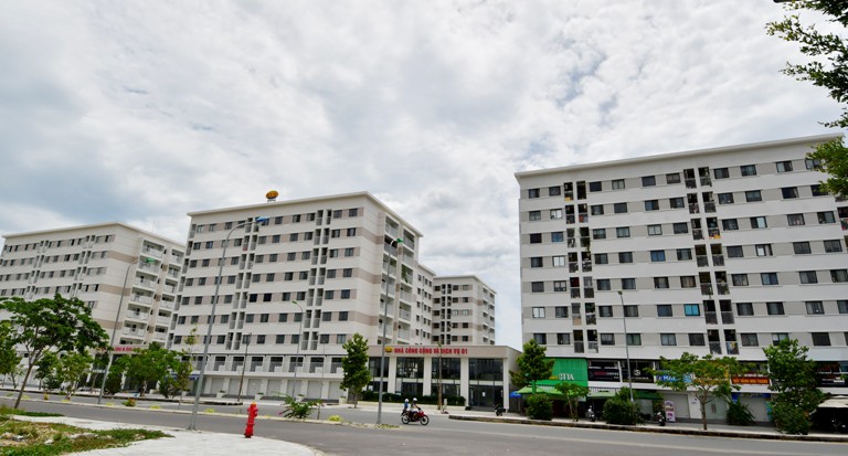 Công trình nhà ở xã hội CT2 tại Khu đô thị mới Phước Long (TP Nha Trang, Khánh Hòa) vừa được khánh thành, đưa vào sử dụng.